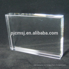Bloque de cristal cristalino en blanco de alta calidad caliente de la buena calidad k9